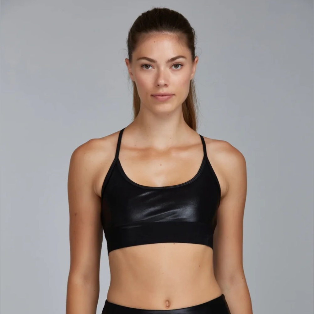 Noli Yoga Studio Bra Liquid Black Sports Bra
